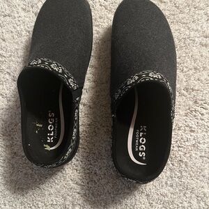 Klogs Black Slip-On Shoes